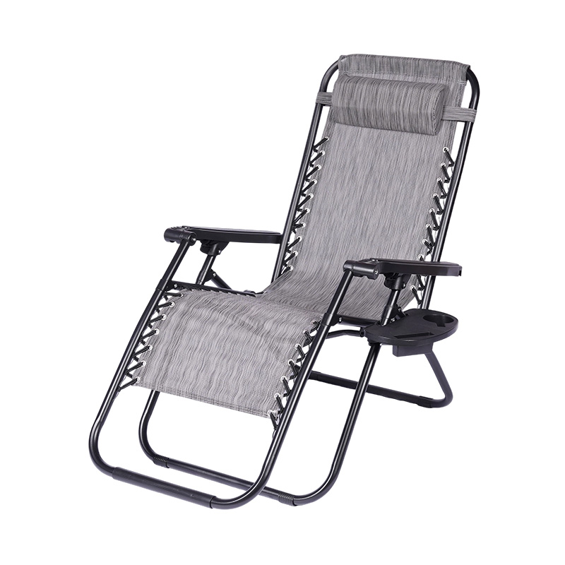 Folding Zero Gravity Recliner Chair With Cup Holder